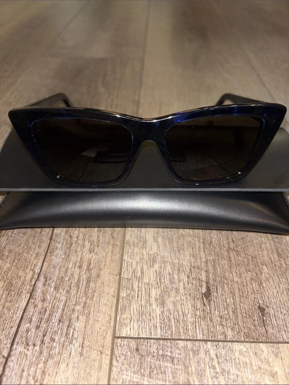 Saint Laurent Cat Eye Mica Sunglasses SL 276 New in Case
